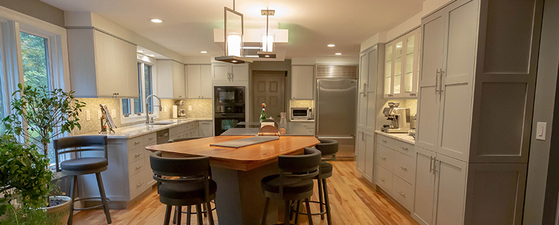 full home kitchen design process